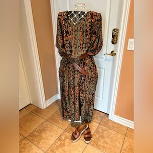 boho dress one size new